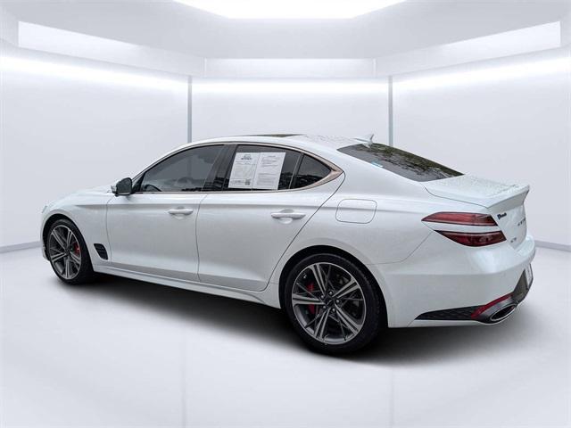 used 2025 Genesis G70 car, priced at $39,998