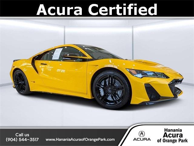used 2022 Acura NSX car, priced at $279,900
