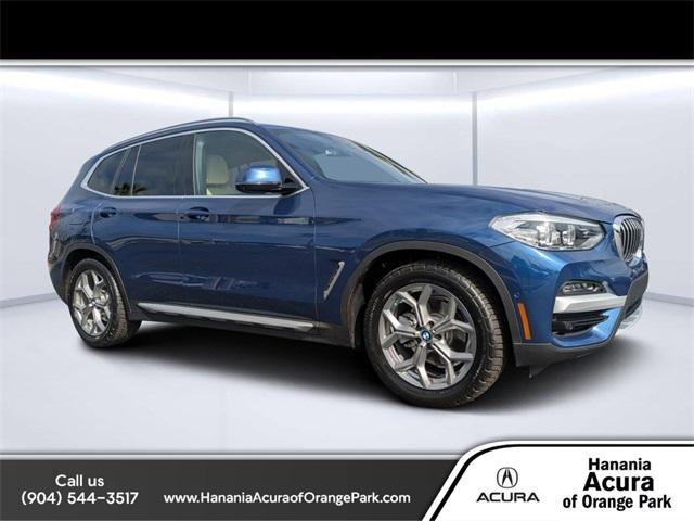 used 2021 BMW X3 car, priced at $29,407