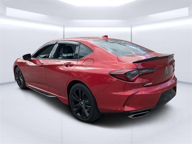 used 2022 Acura TLX car, priced at $34,500