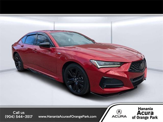 used 2022 Acura TLX car, priced at $34,500