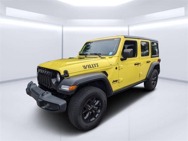 used 2023 Jeep Wrangler car, priced at $32,644