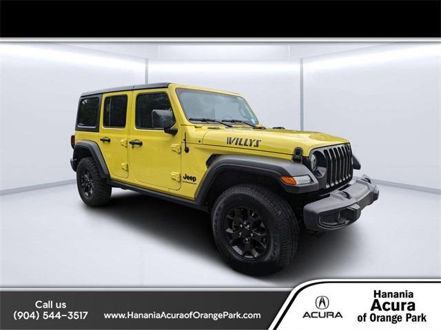 used 2023 Jeep Wrangler car, priced at $36,000