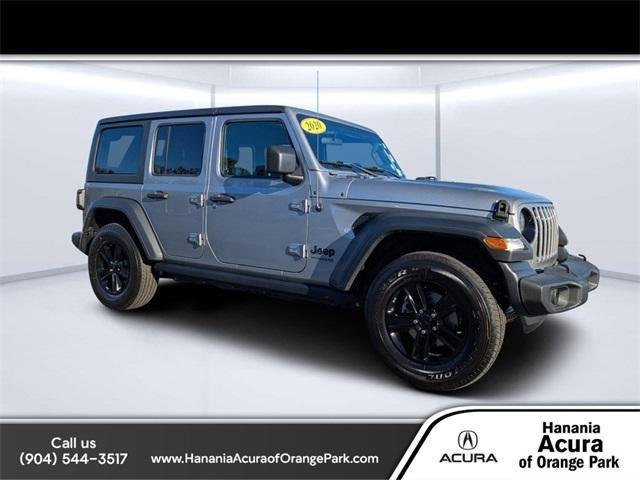 used 2020 Jeep Wrangler Unlimited car, priced at $28,392