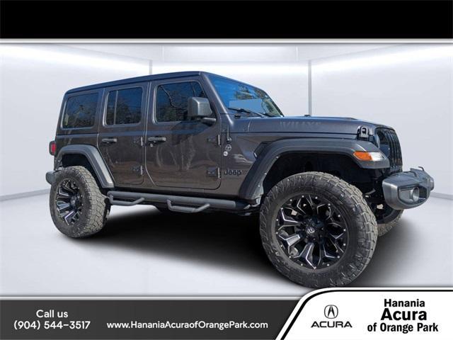 used 2021 Jeep Wrangler Unlimited car, priced at $28,651