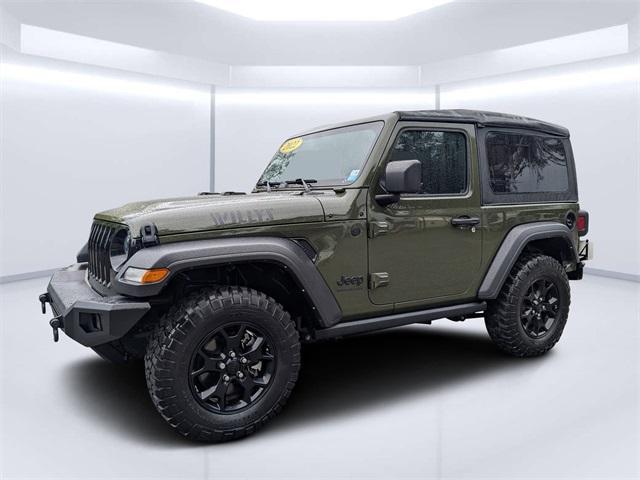 used 2022 Jeep Wrangler car, priced at $28,511