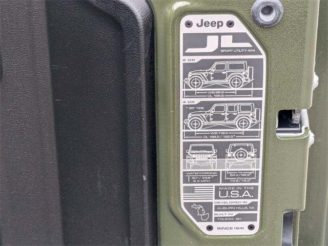 used 2022 Jeep Wrangler car, priced at $28,511
