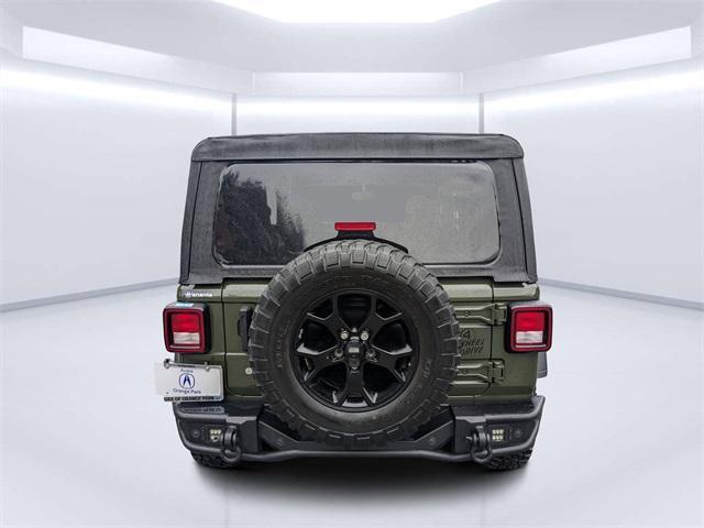 used 2022 Jeep Wrangler car, priced at $28,511