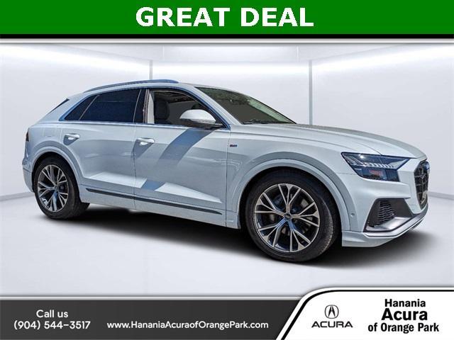 used 2021 Audi Q8 car, priced at $47,990