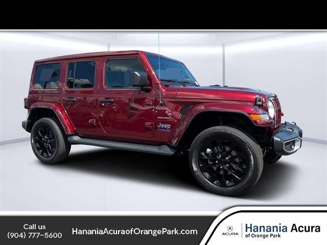 used 2021 Jeep Wrangler Unlimited 4xe car, priced at $30,592