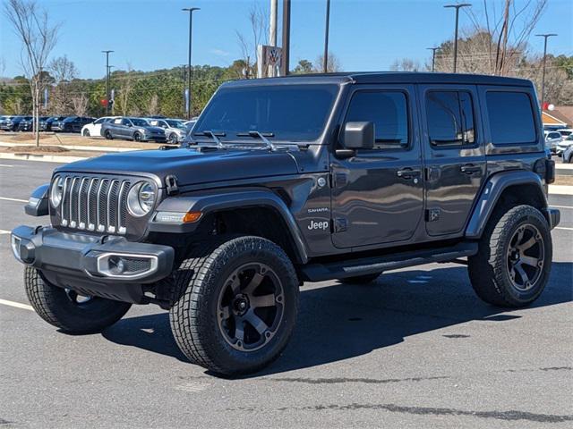 used 2020 Jeep Wrangler Unlimited car, priced at $33,878