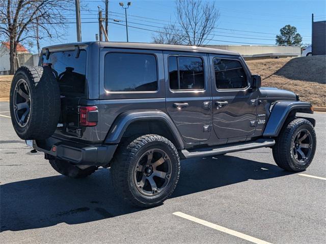 used 2020 Jeep Wrangler Unlimited car, priced at $33,878