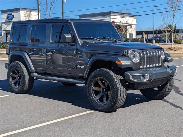 used 2020 Jeep Wrangler Unlimited car, priced at $33,878