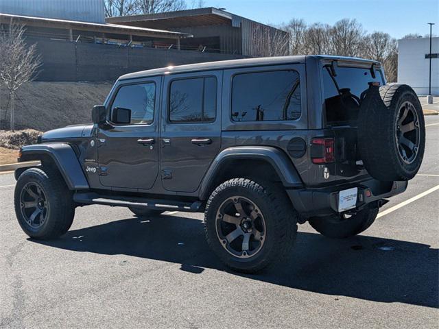 used 2020 Jeep Wrangler Unlimited car, priced at $33,878