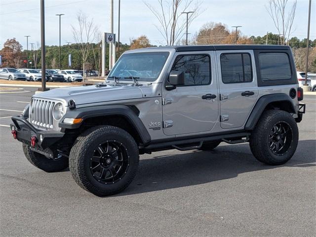 used 2018 Jeep Wrangler Unlimited car, priced at $29,998