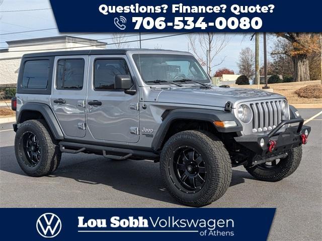 used 2018 Jeep Wrangler Unlimited car, priced at $29,998