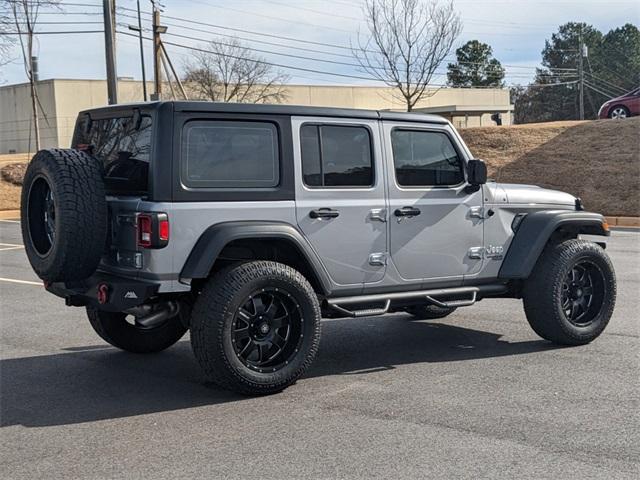 used 2018 Jeep Wrangler Unlimited car, priced at $29,998