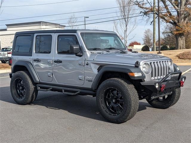 used 2018 Jeep Wrangler Unlimited car, priced at $29,998