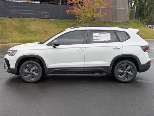 new 2025 Volkswagen Taos car, priced at $26,654