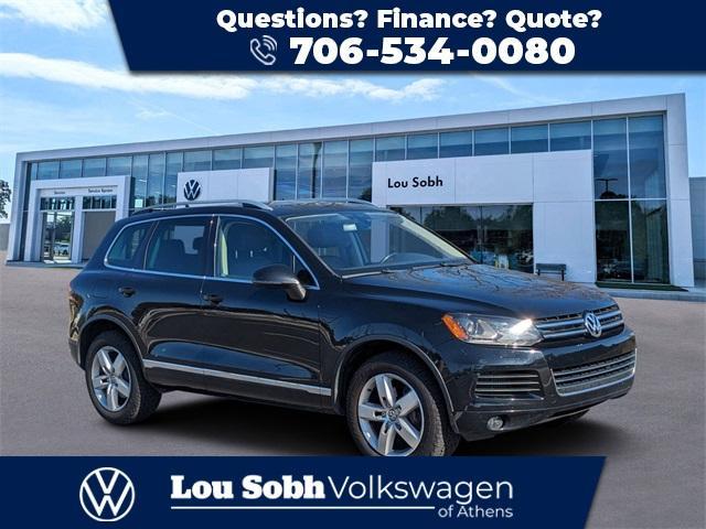 used 2012 Volkswagen Touareg car, priced at $14,888