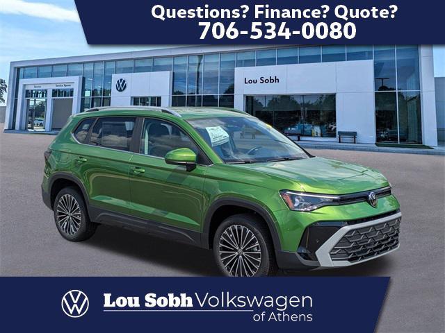 new 2025 Volkswagen Taos car, priced at $30,376