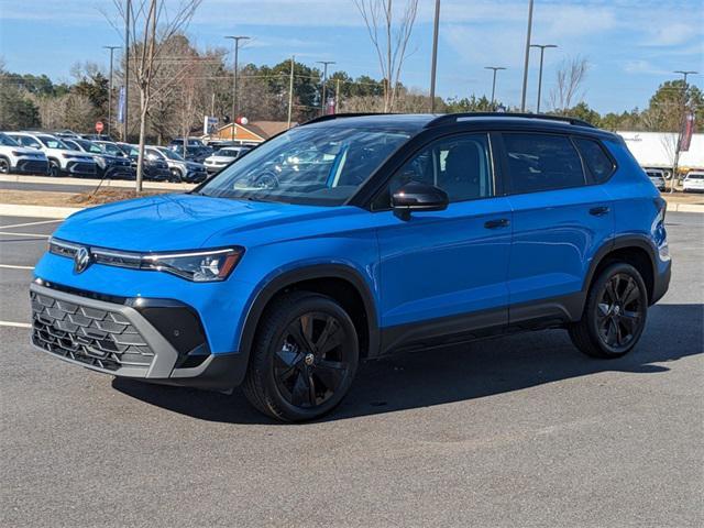 new 2025 Volkswagen Taos car, priced at $31,021