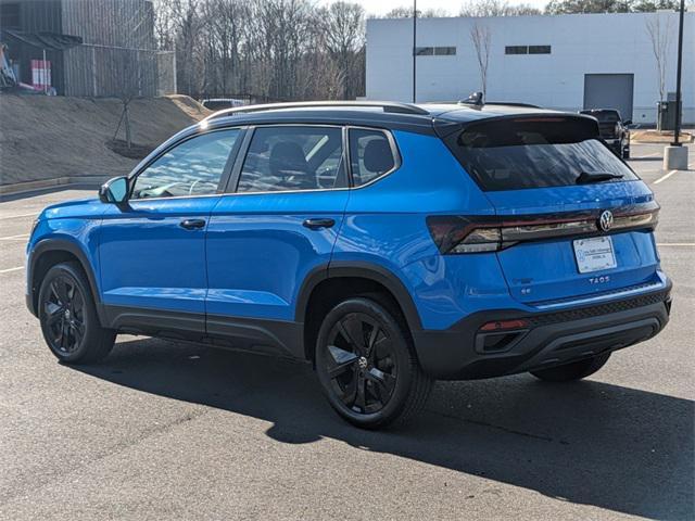 new 2025 Volkswagen Taos car, priced at $31,021