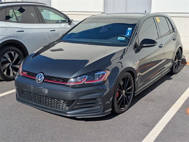 used 2021 Volkswagen Golf GTI car, priced at $23,888