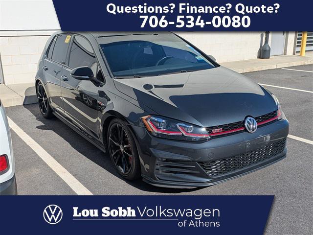 used 2021 Volkswagen Golf GTI car, priced at $23,888