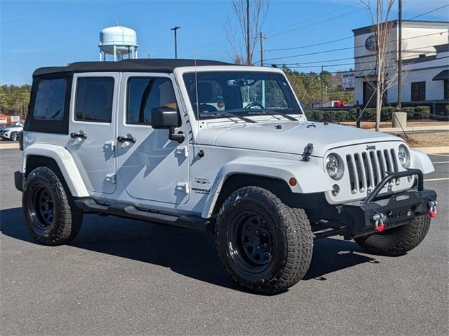 used 2017 Jeep Wrangler Unlimited car, priced at $23,842