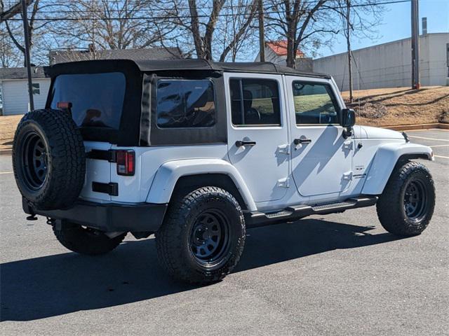 used 2017 Jeep Wrangler Unlimited car, priced at $23,842