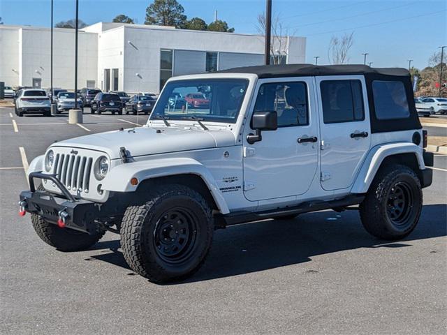 used 2017 Jeep Wrangler Unlimited car, priced at $23,842