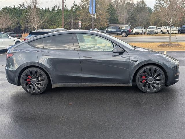 used 2025 Tesla Model Y car, priced at $39,978