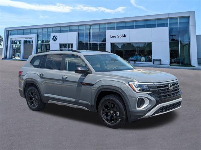 new 2025 Volkswagen Atlas car, priced at $48,272