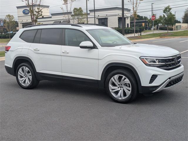 used 2021 Volkswagen Atlas car, priced at $24,444