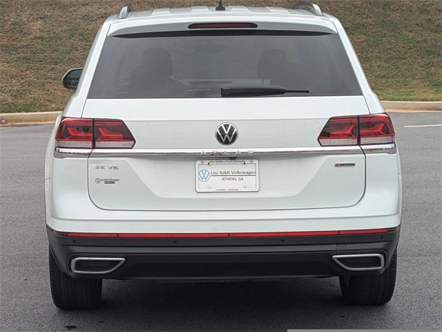 used 2021 Volkswagen Atlas car, priced at $24,444