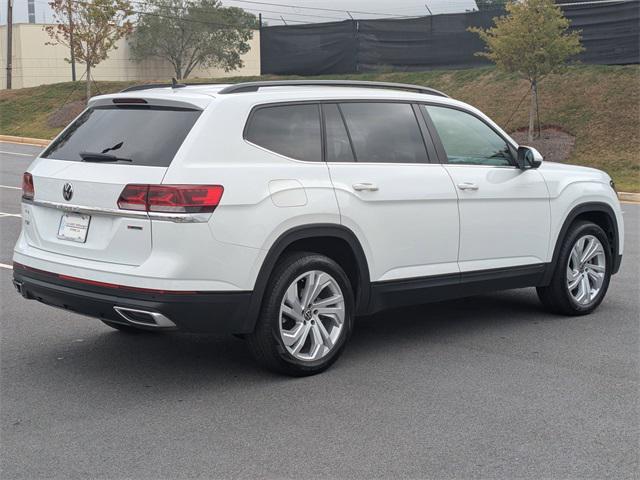 used 2021 Volkswagen Atlas car, priced at $24,444