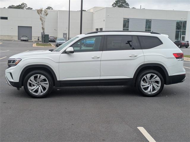 used 2021 Volkswagen Atlas car, priced at $24,444