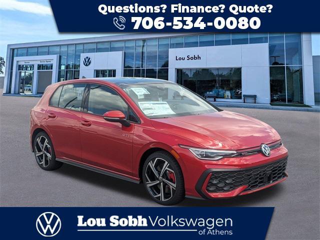 new 2025 Volkswagen Golf GTI car, priced at $39,455