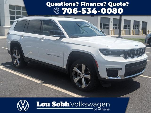 used 2021 Jeep Grand Cherokee L car, priced at $31,444