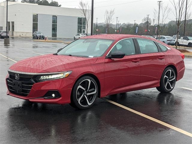 used 2021 Honda Accord car, priced at $25,288