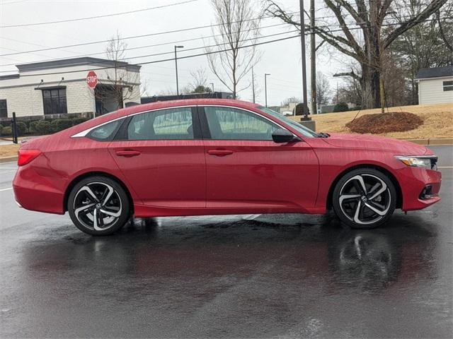 used 2021 Honda Accord car, priced at $25,288