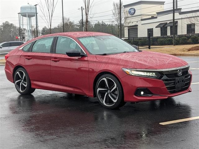 used 2021 Honda Accord car, priced at $25,288