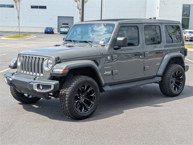 used 2020 Jeep Wrangler Unlimited car, priced at $27,750