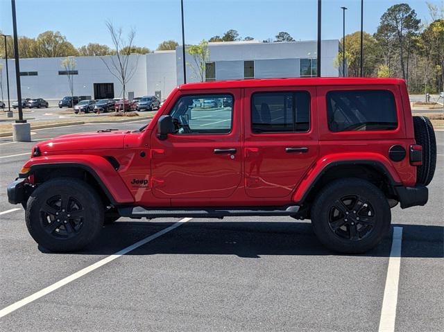 used 2021 Jeep Wrangler Unlimited car, priced at $37,888