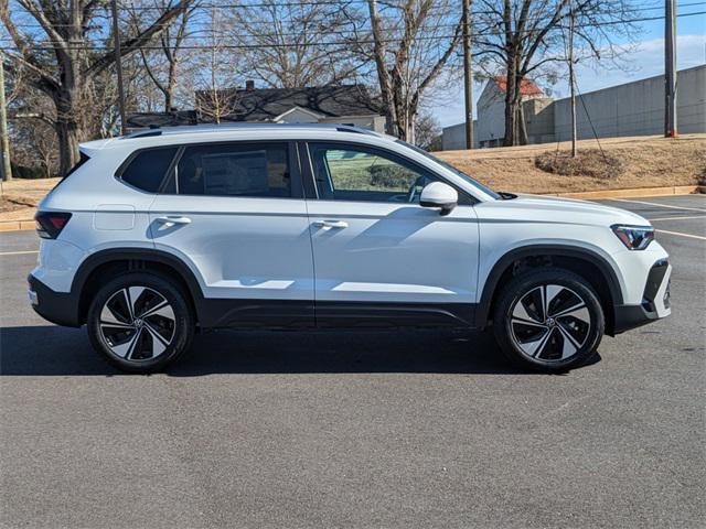 new 2025 Volkswagen Taos car, priced at $30,016