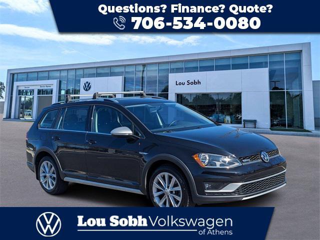 used 2017 Volkswagen Golf Alltrack car, priced at $17,988