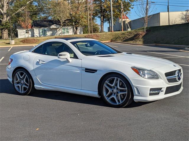 used 2015 Mercedes-Benz SLK-Class car, priced at $17,999