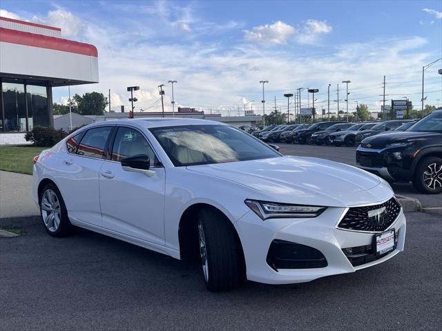 used 2021 Acura TLX car, priced at $24,400