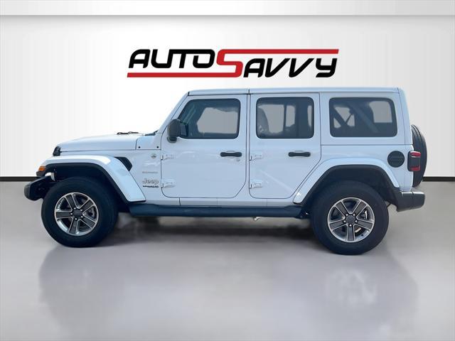 used 2021 Jeep Wrangler Unlimited car, priced at $29,100
